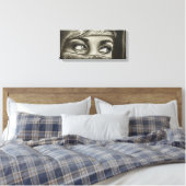 Woestijn Fluistering Canvas Afdruk (Insitu (Slaapkamer))