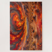 Woestijn Geest: Galerij Editie Zonne Vortex Legpuzzel (Verticaal)