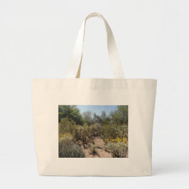woestijn grote tote bag