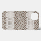 Woestijn Harmonie Bruin Marokkaans Geometrisch Sta Case-Mate iPhone Case (Achterkant (horizontaal))
