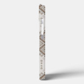Woestijn Harmonie Bruin Marokkaans Geometrisch Sta Case-Mate iPhone Case (Achterkant / Links)