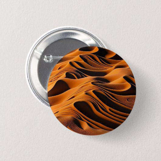 Woestijn Harmonie Ronde Button 5,7 Cm (Voorkant /achterkant)