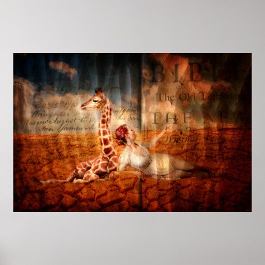 Woestijn (Hosea 2) Poster (Voorkant)