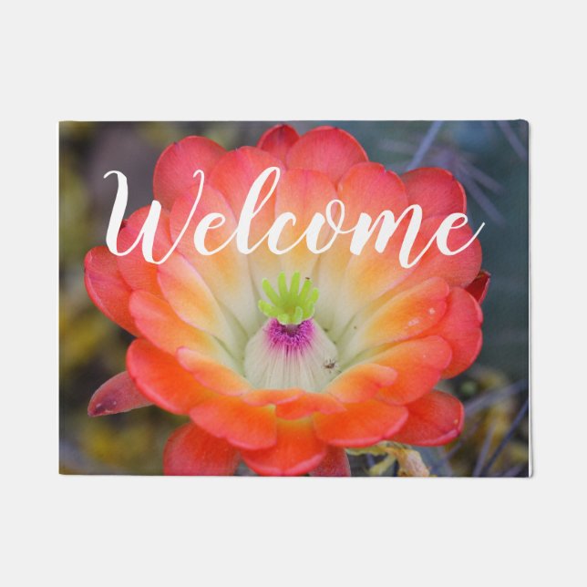 Woestijn in Bloom Deurmat (Voorkant)