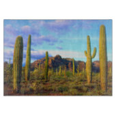 Woestijn in de lente snijplank (Voorkant)