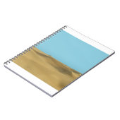 woestijn in de zon notitieboek (Linkerzijde)
