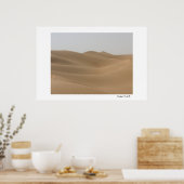 Woestijn in Dubai Poster (Keuken)