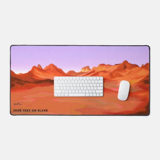 Woestijn kalm bureaumat (Keyboard & Muis)