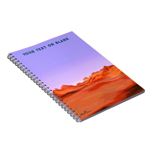 Woestijn kalm notitieboek (Rechterzijde)