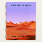 Woestijn kalm planner (Voorkant)