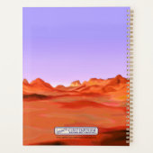 Woestijn kalm planner (Achterkant)