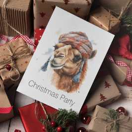 Woestijn Kerstvreugde, op maat gemaakt Kaart