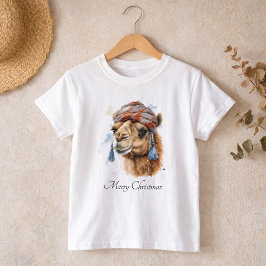 Woestijn Kerstvreugde, op maat gemaakt T-shirt