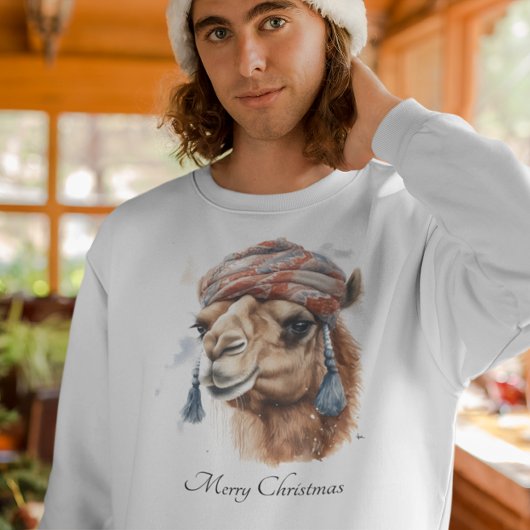 Woestijn Kerstvreugde, op maat gemaakt T-shirt