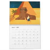 Woestijn landschap kalender (Mar 2027)