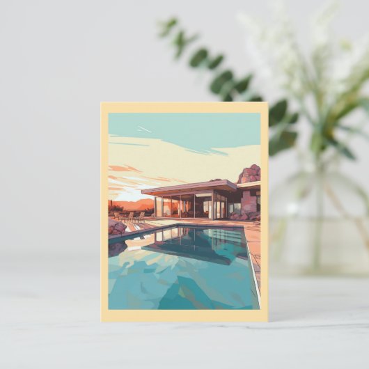 WOESTIJN LEVEN #3 BRIEFKAART (Staand voorkant)