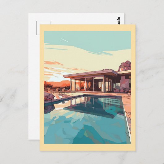 WOESTIJN LEVEN #3 BRIEFKAART (Voorkant / Achterkant)