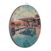 WOESTIJN LEVEN #3 DARTBORD (Voorkant Links)