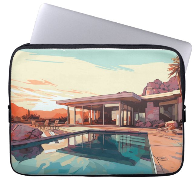 WOESTIJN LEVEN #3 LAPTOP SLEEVE (Voorkant)