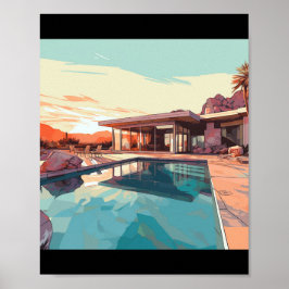 WOESTIJN LEVEN #3 POSTER