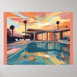 WOESTIJN LEVEN ONTWERP #1 POSTER