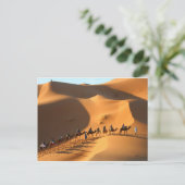 woestijn-marokko-sahara briefkaart (Staand voorkant)