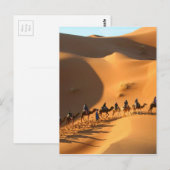 woestijn-marokko-sahara briefkaart (Voorkant / Achterkant)