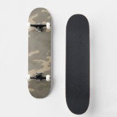 Woestijn Militaire Camouflagepatroon Persoonlijk Skateboard (Voorkant)