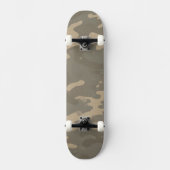 Woestijn Militaire Camouflagepatroon Persoonlijk Skateboard (Voorkant)