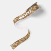Woestijn Militaire Camouflagepatroon Satijnen Lint (Achterkant)