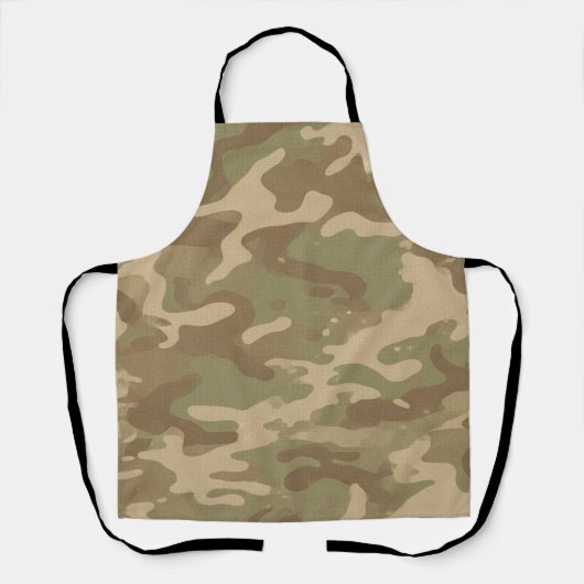Woestijn Militaire Camouflagepatroon Schort (Voorkant)