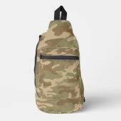 Woestijn Militaire Camouflagepatroon Sling Bag (Voorkant)