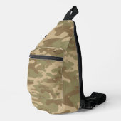 Woestijn Militaire Camouflagepatroon Sling Bag (Rechterhoek)
