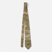 Woestijn Militaire Camouflagepatroon Stropdas (Achterkant)