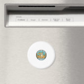 Woestijn Mirage Kat Kat Moeder Cadeau Idee - Woest Magneet (Insitu (Vaatwasser))