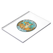 Woestijn Mirage Kat Kat Moeder Cadeau Idee - Woest Notitieboek (Linkerzijde)