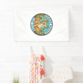 Woestijn Mirage Kat Kat Moeder Cadeau Idee - Woest Spandoek (Insitu)
