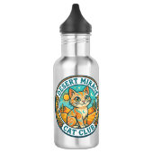 Woestijn Mirage Kat Kat Moeder Cadeau Idee - Woest Waterfles (Links)