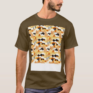 Woestijn Naadloos Patroon Zandduin Sahara Quicksan T-shirt