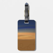 Woestijn Nacht Slak Bagage Label - Personaliseer (Achterkant verticaal)