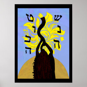 Woestijn Nieuwjaar Prints en Posters
