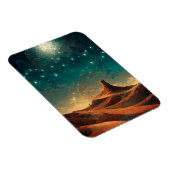 Woestijn Night Fantasy Landscape Sci-Fi Magneet (Rechterzijde)