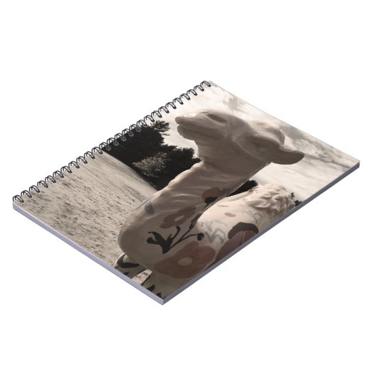 woestijn notitieboek (Linkerzijde)