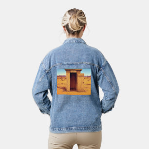 Woestijn Outhouse vrouwen denim jas Jacket