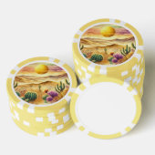 woestijn poker chips (Opstapeling)