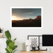 woestijn poster (Thuiskantoor)