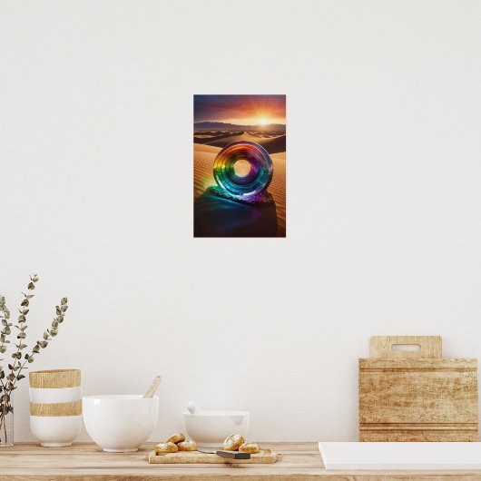 woestijn poster (Keuken)