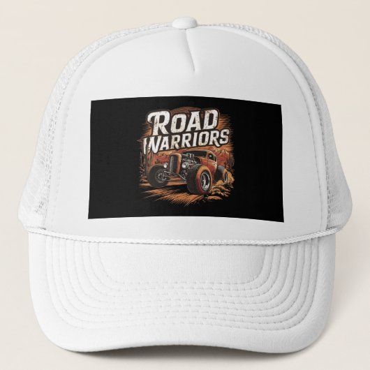 Woestijn Racing T-shirt Trucker Pet (Voorkant)