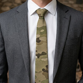 Woestijn Recon Tactisch Camouflagepatroon Stropdas