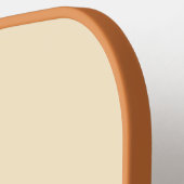 Woestijn Retro Regenboog Overdwars Gestreept met N Pickleball Paddle (Links Detail)